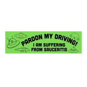 Sauceritis bumper sticker