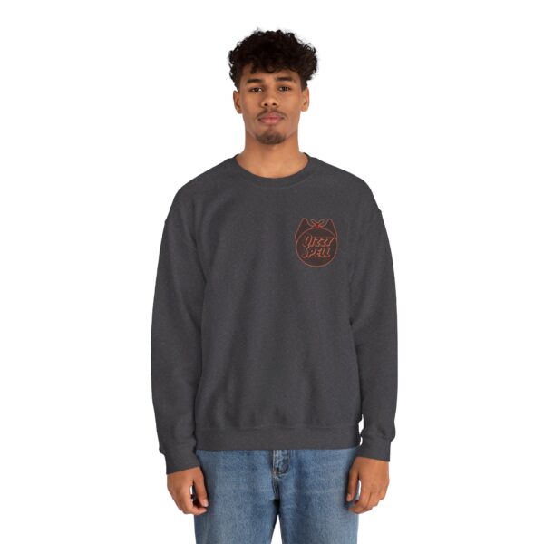 Dizzy Spell logo crewneck sweatshirt (dark heather) - Image 5