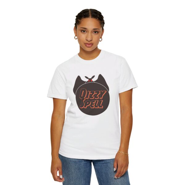 Dizzy Spell mothman logo tee (white) - Image 6