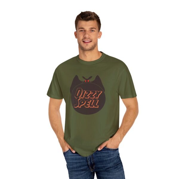 Dizzy Spell mothman logo tee (hemp) - Image 4