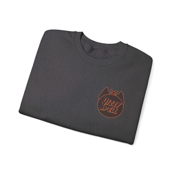 Dizzy Spell logo crewneck sweatshirt (dark heather) - Image 3