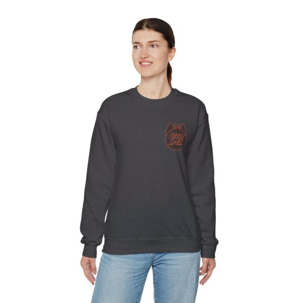 Dizzy Spell logo crewneck sweatshirt (dark heather) - Image 8