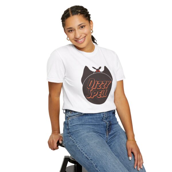 Dizzy Spell mothman logo tee (white) - Image 9