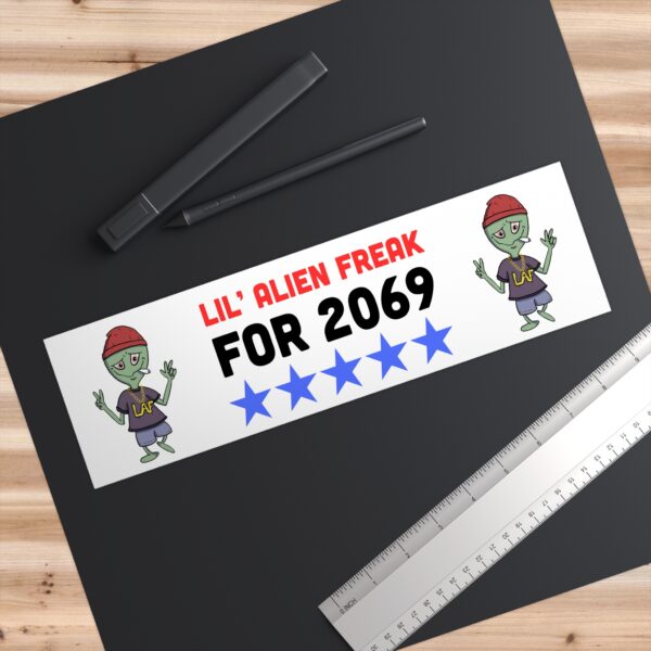 Lil' Alien Freak 2069 sticker - Image 3