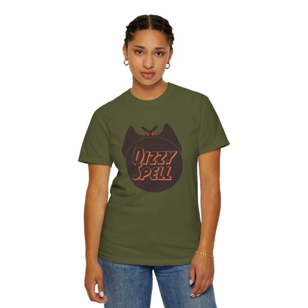 Dizzy Spell mothman logo tee (hemp) - Image 6