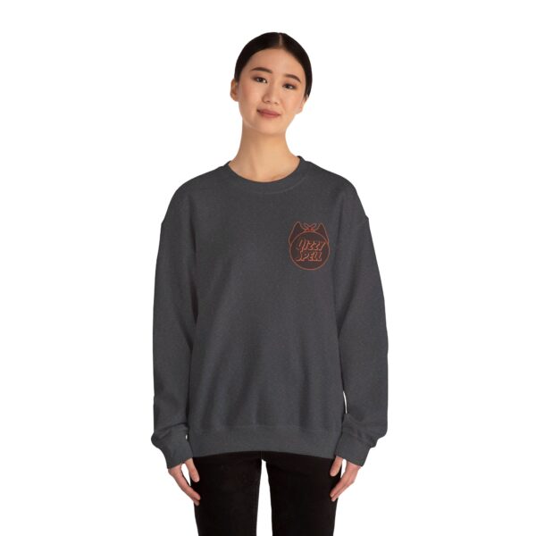 Dizzy Spell logo crewneck sweatshirt (dark heather) - Image 4