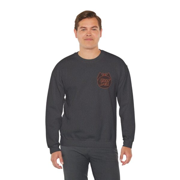 Dizzy Spell logo crewneck sweatshirt (dark heather) - Image 6